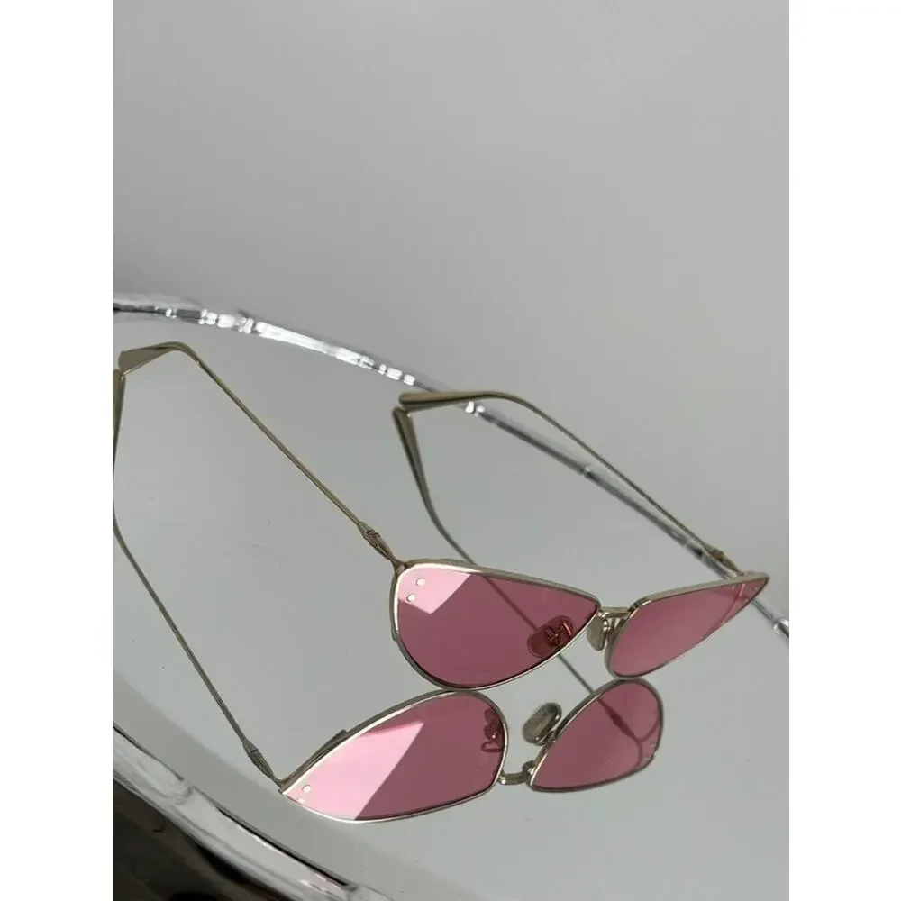 NEW Dior MissDior B1U Cat Eye Sunglasses in Gold Pink